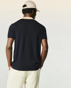 FROM FUTURE Pull Col Polo Navy Online