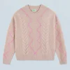 FROM FUTURE Pull Col Rond Beige Discount