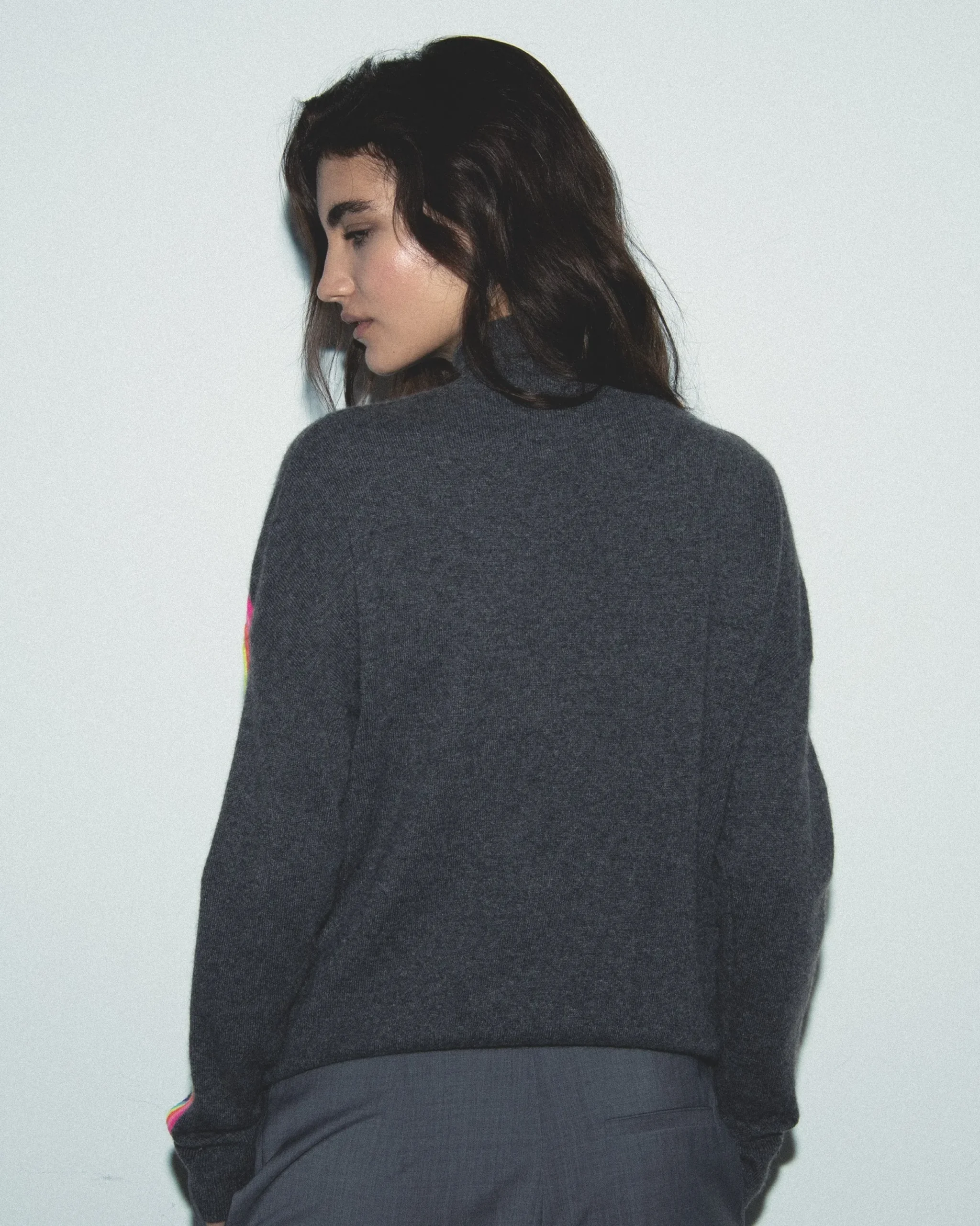 FROM FUTURE Pull Col Rond Anthracite Cheap