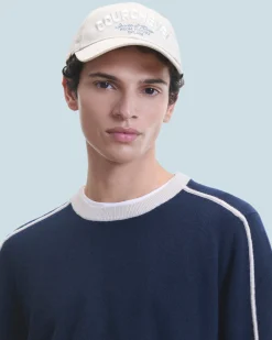 FROM FUTURE Pull Col Rond Navy Fashion