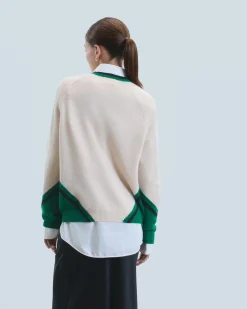 FROM FUTURE Pull Col Rond Sable Discount