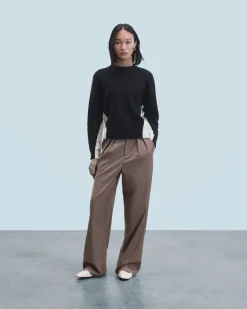 FROM FUTURE Pull Col Rond Noir Best Sale