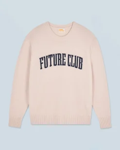 FROM FUTURE Pull Col Rond Sable Cheap