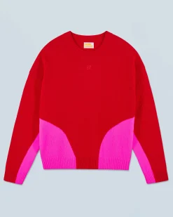 FROM FUTURE Pull Col Rond HotRed Online