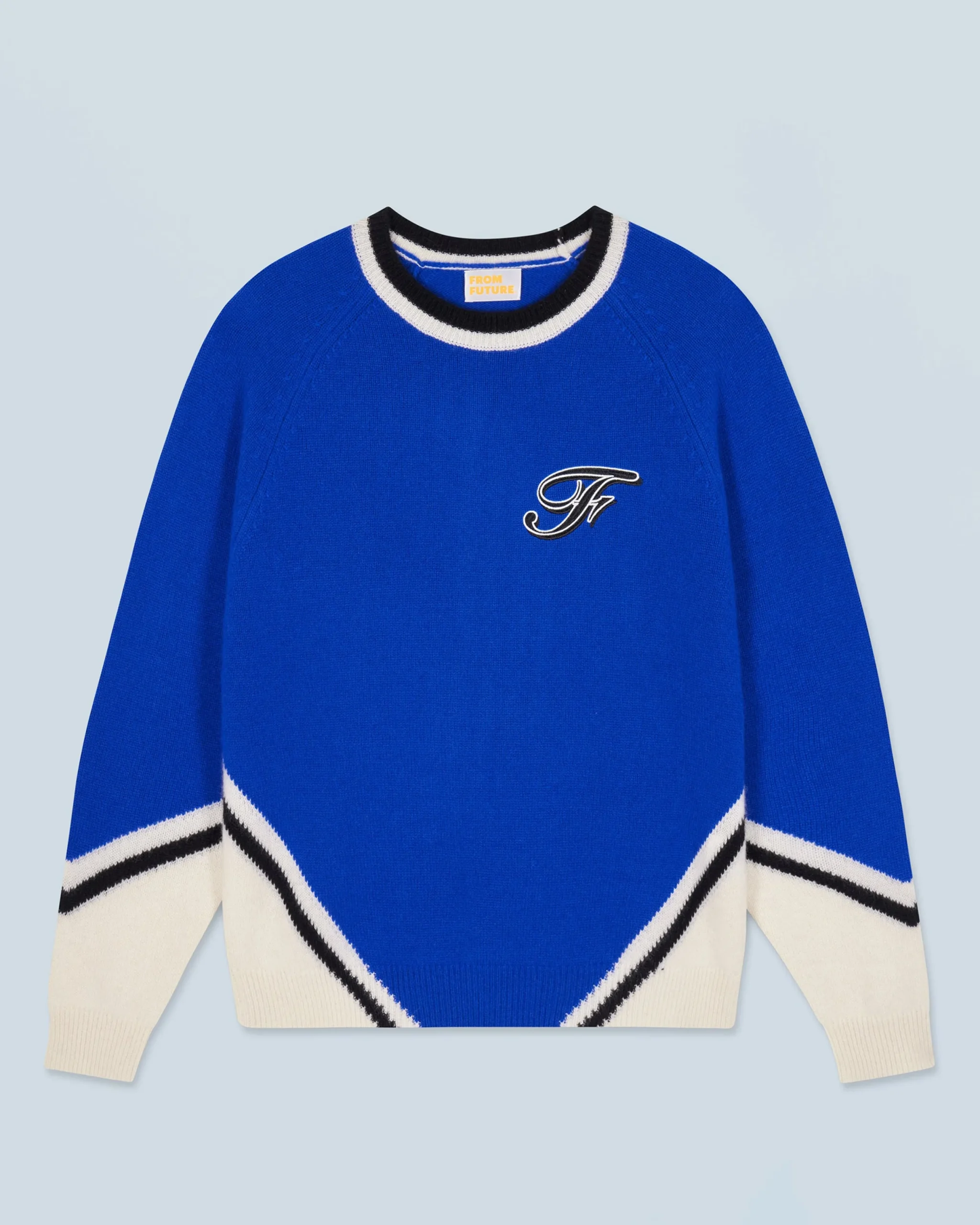 FROM FUTURE Pull Col Rond PopBlue Online
