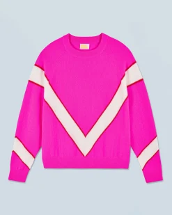 FROM FUTURE Pull Col Rond UtopicPink Hot