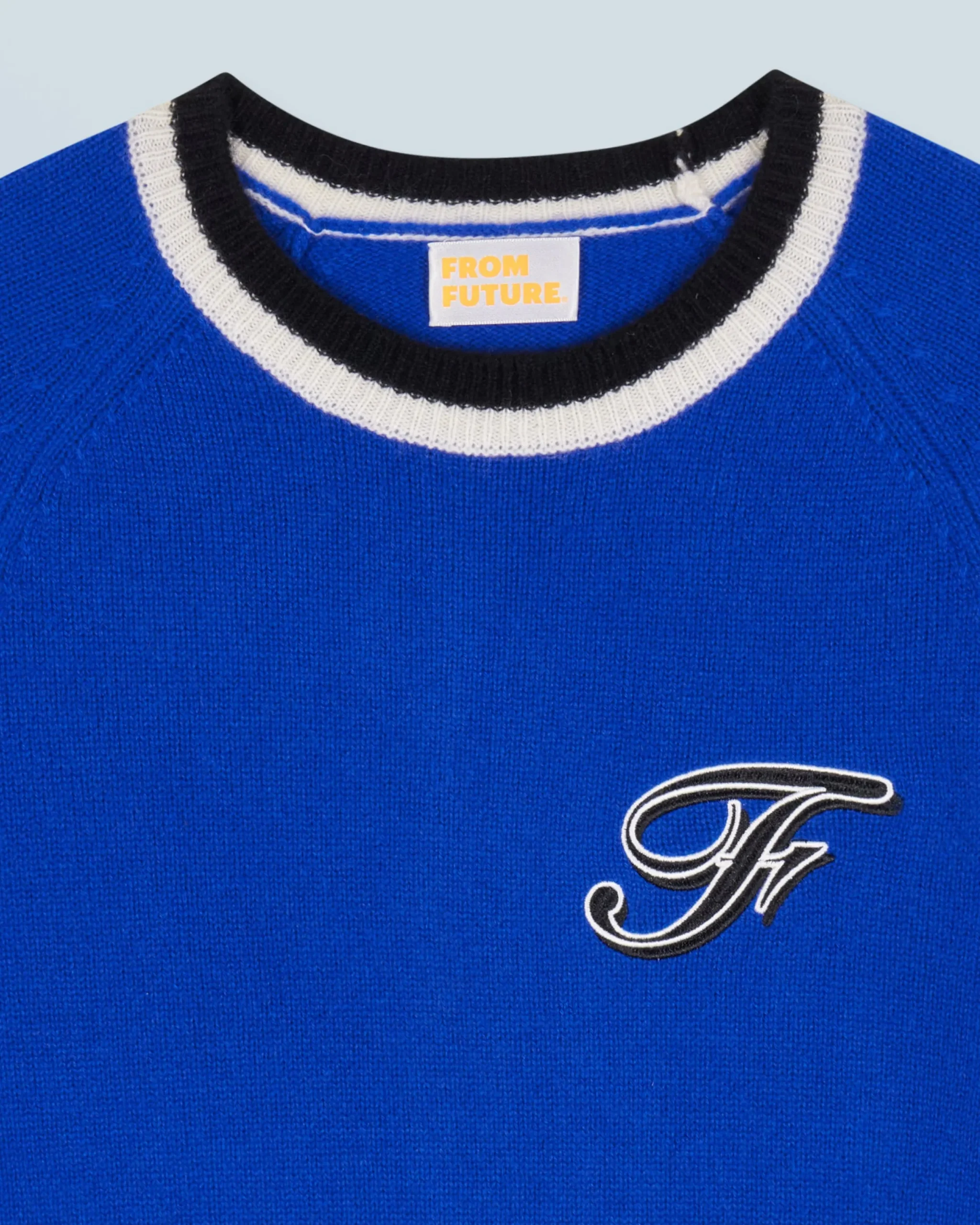 FROM FUTURE Pull Col Rond PopBlue Online