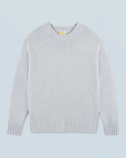 FROM FUTURE Pull Col Rond GreyStoneMouliné Clearance