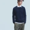 FROM FUTURE Pull Col Rond Basique Anthracite Online