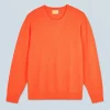 FROM FUTURE Pull Col Rond Basique UtopicOrange Clearance