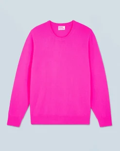 FROM FUTURE Pull Col Rond Basique UtopicPink Sale