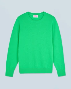 FROM FUTURE Pull Col Rond Basique UtopicGreen Cheap