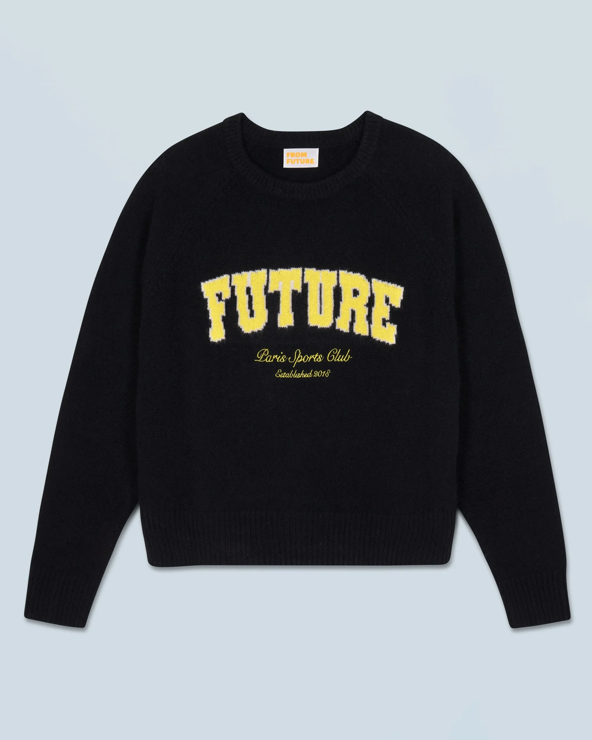FROM FUTURE Pull Col Rond Future Noir Store