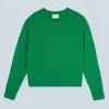 FROM FUTURE Pull Col Rond Léger MountainGreen Discount