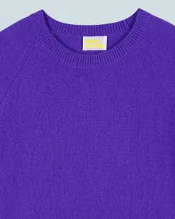 FROM FUTURE Pull Col Rond Léger PopPurple Outlet