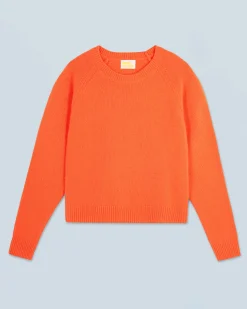 FROM FUTURE Pull Col Rond Raglan UtopicOrange Online