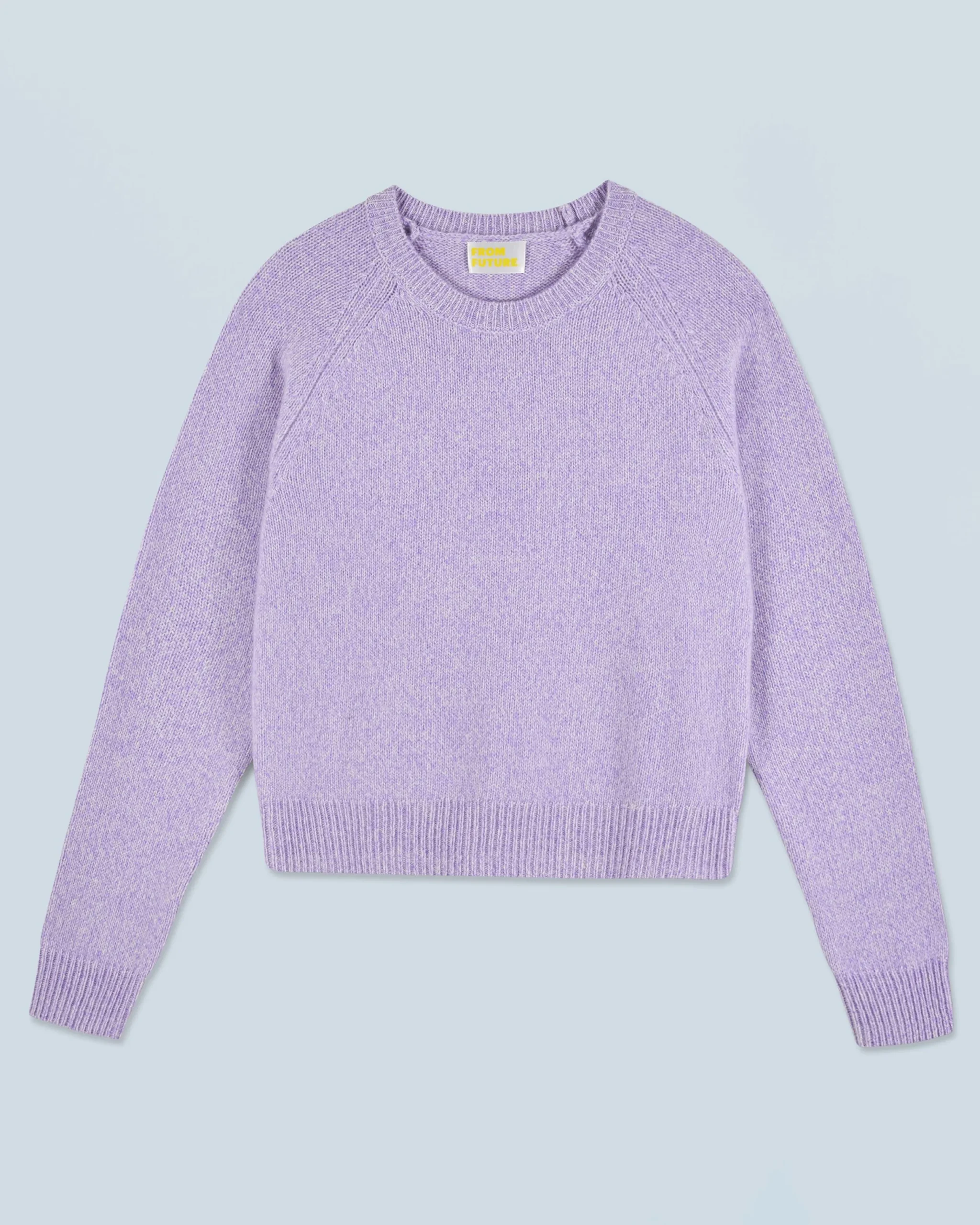FROM FUTURE Pull Col Rond Raglan LilacMouliné Shop