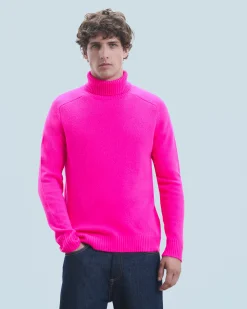 FROM FUTURE Pull Col Roulé UtopicPink Best