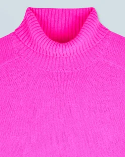 FROM FUTURE Pull Col Roulé UtopicPink Best