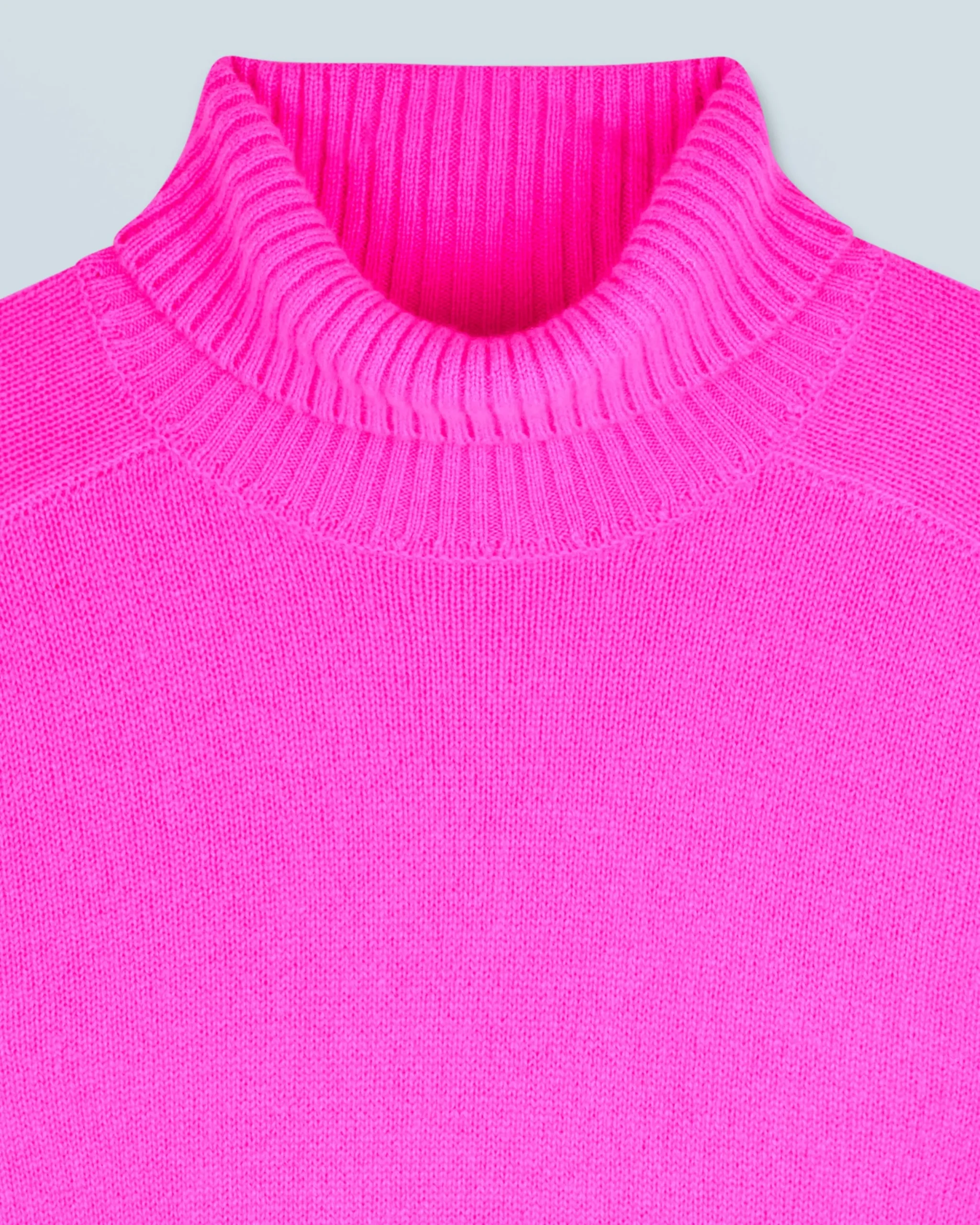 FROM FUTURE Pull Col Roulé UtopicPink Best