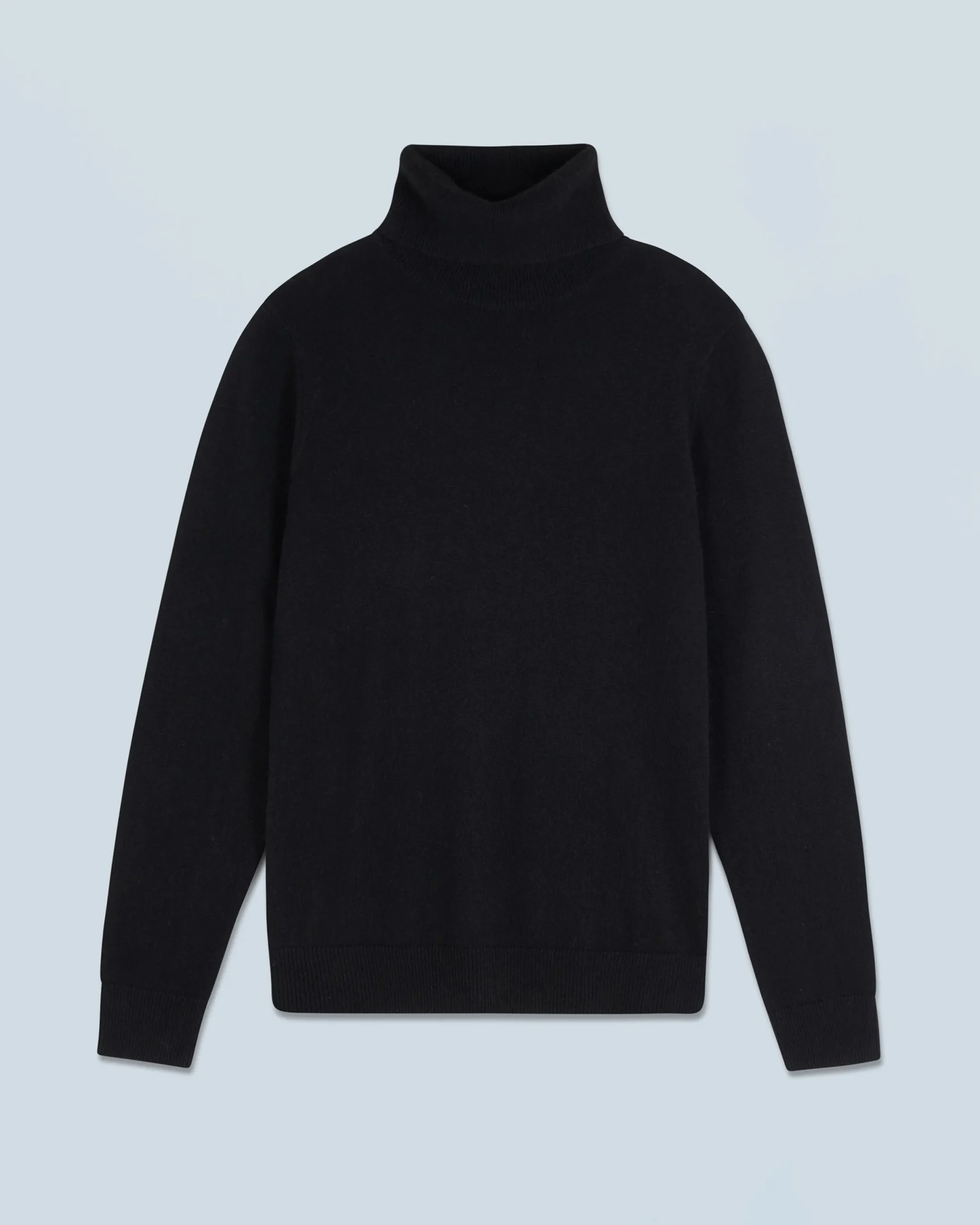 FROM FUTURE Pull Col Roule Basique Noir Online