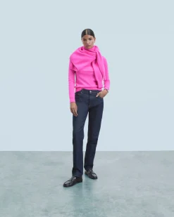 FROM FUTURE Pull Col Roule Basique UtopicPink Store