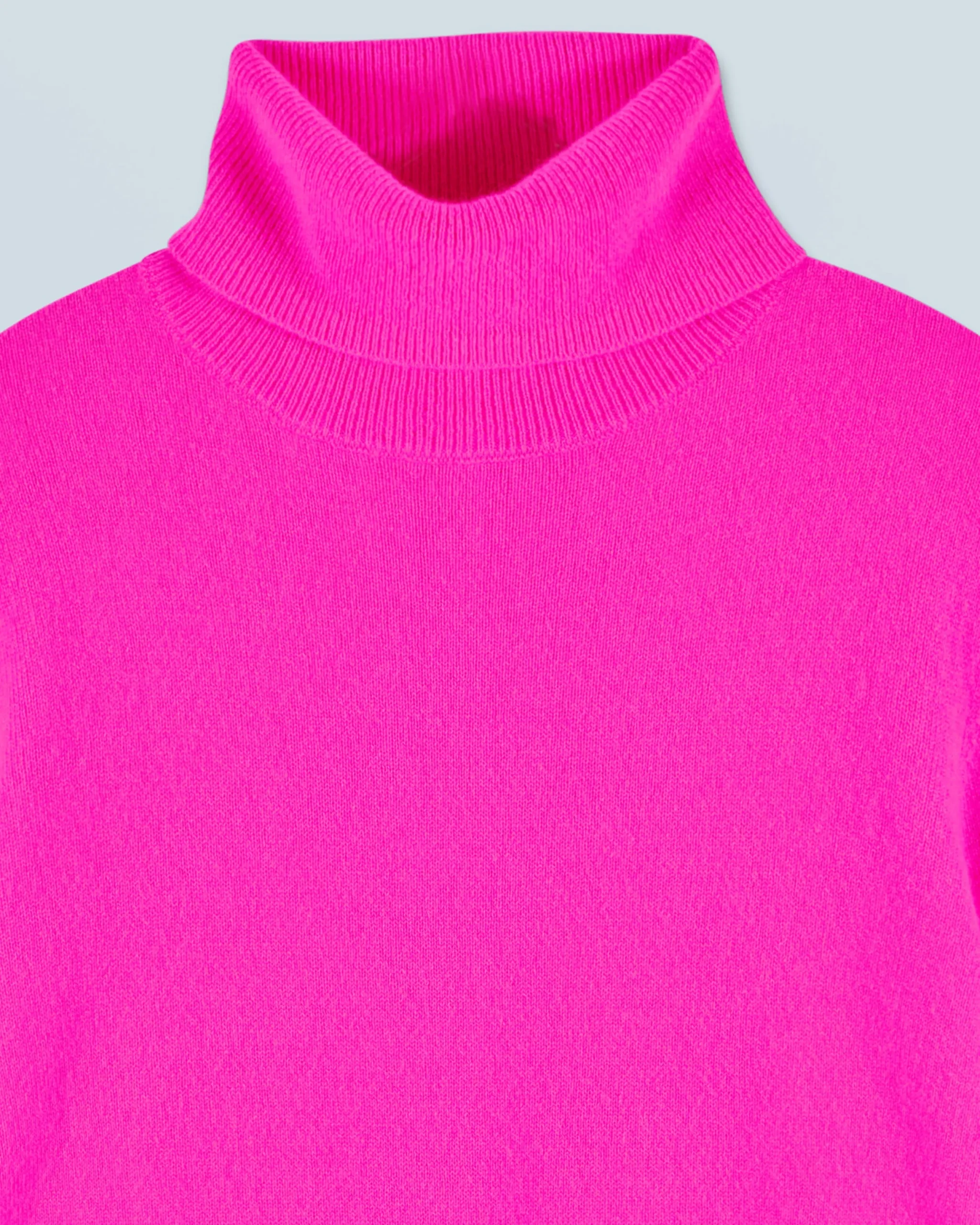 FROM FUTURE Pull Col Roule Basique UtopicPink Store