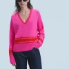 FROM FUTURE Pull Col V UtopicPink Cheap
