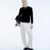 FROM FUTURE Pull Col V Noir Flash Sale