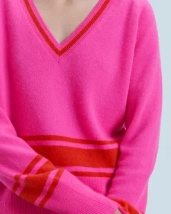 FROM FUTURE Pull Col V UtopicPink Cheap