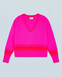 FROM FUTURE Pull Col V UtopicPink Cheap