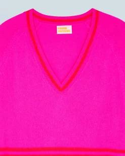 FROM FUTURE Pull Col V UtopicPink Cheap
