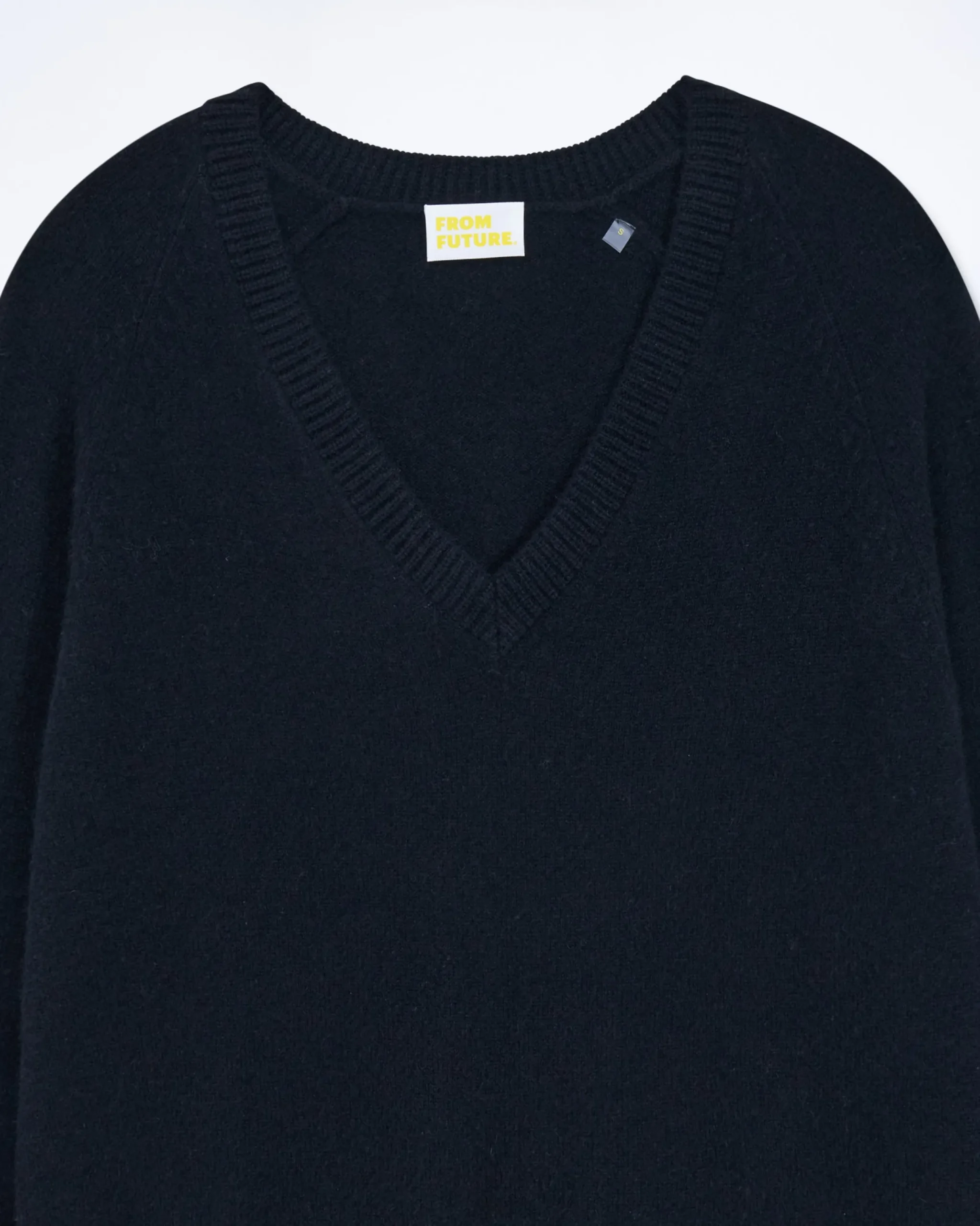 FROM FUTURE Pull Col V Oversize Light Noir Sale
