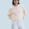 FROM FUTURE Pull Hoodie EcruChiné Shop