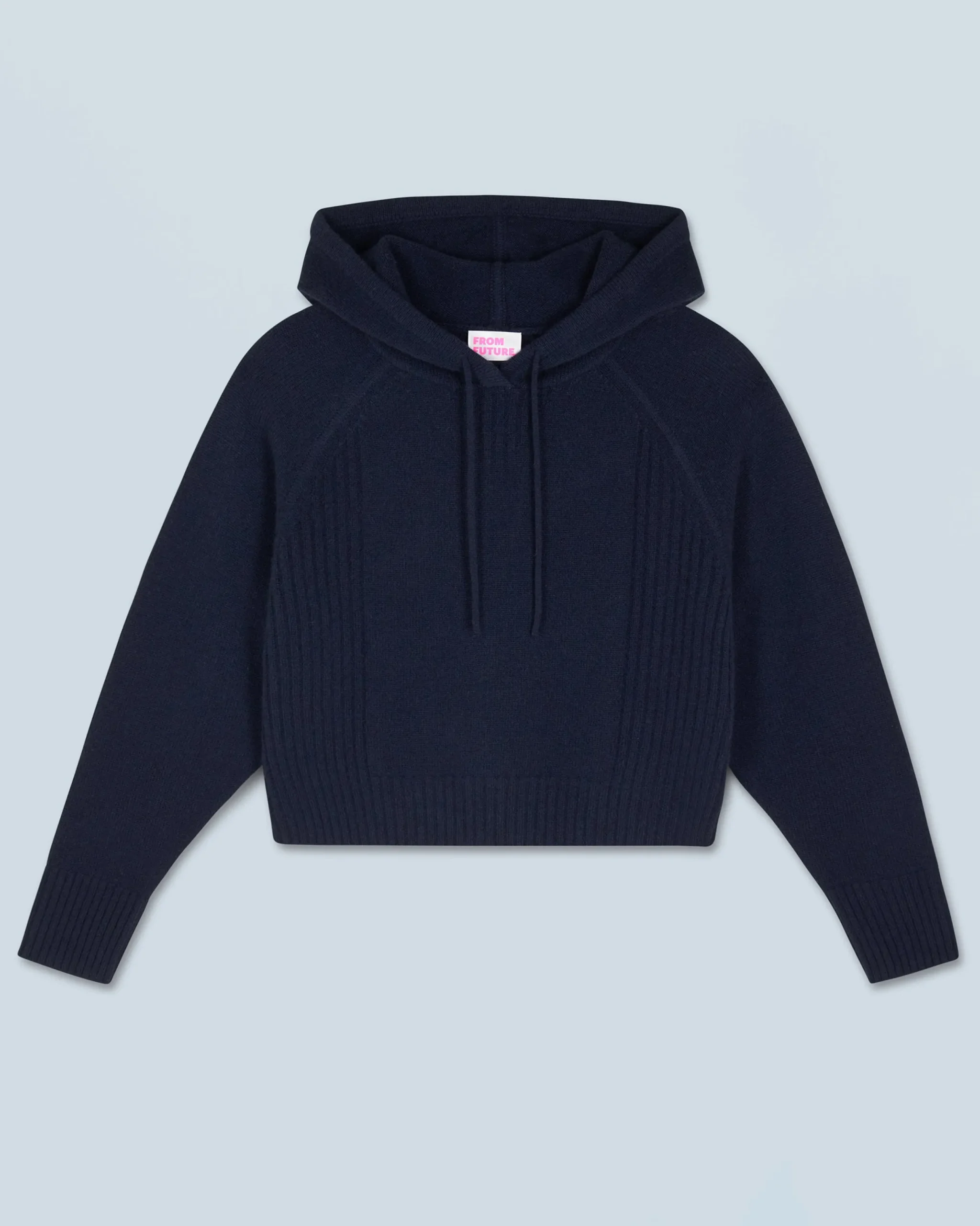 FROM FUTURE Pull Hoodie Navy New