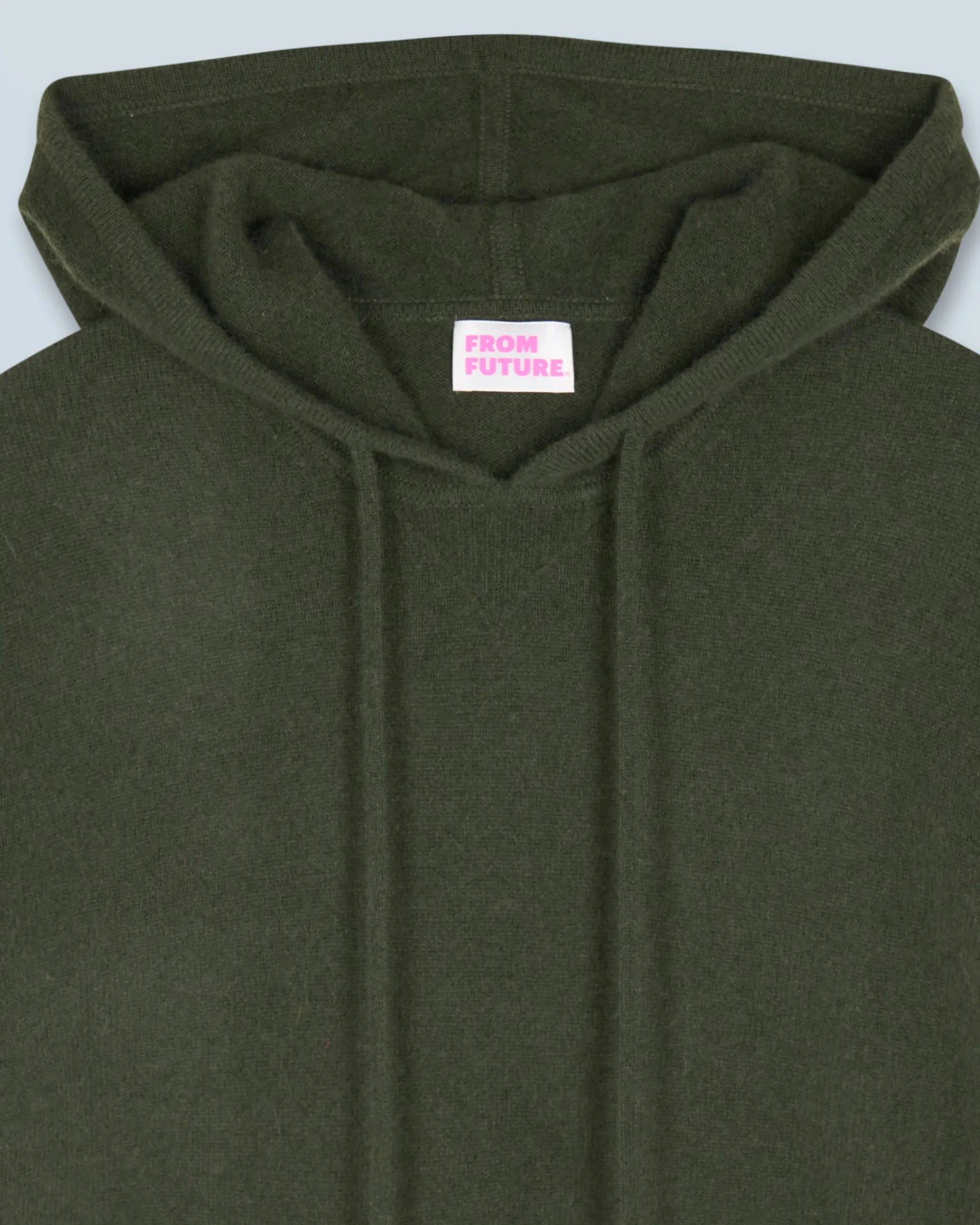 FROM FUTURE Pull Hoodie Kaki Cheap