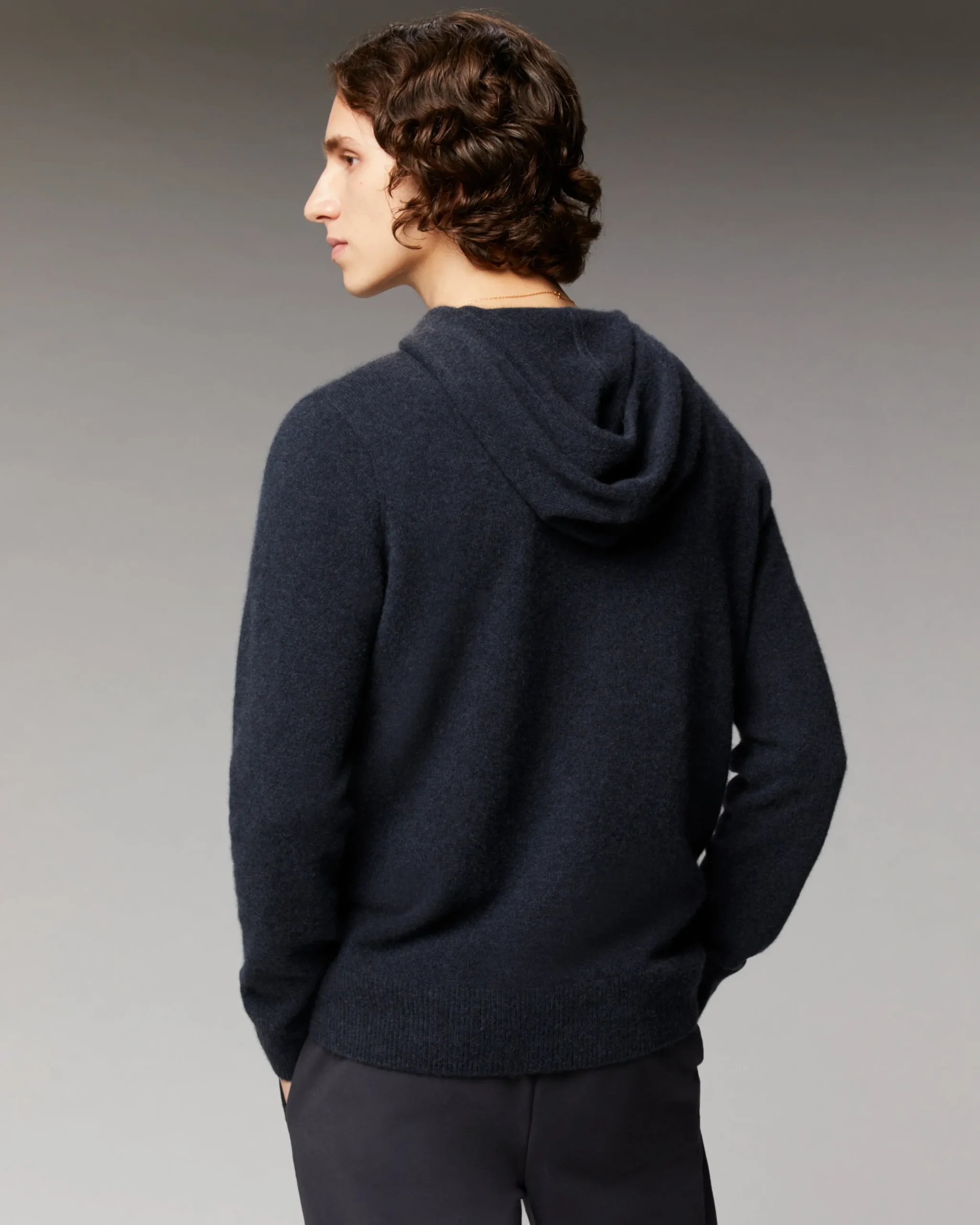 FROM FUTURE Pull Hoodie Coeur Léger GrisChinéClair Store