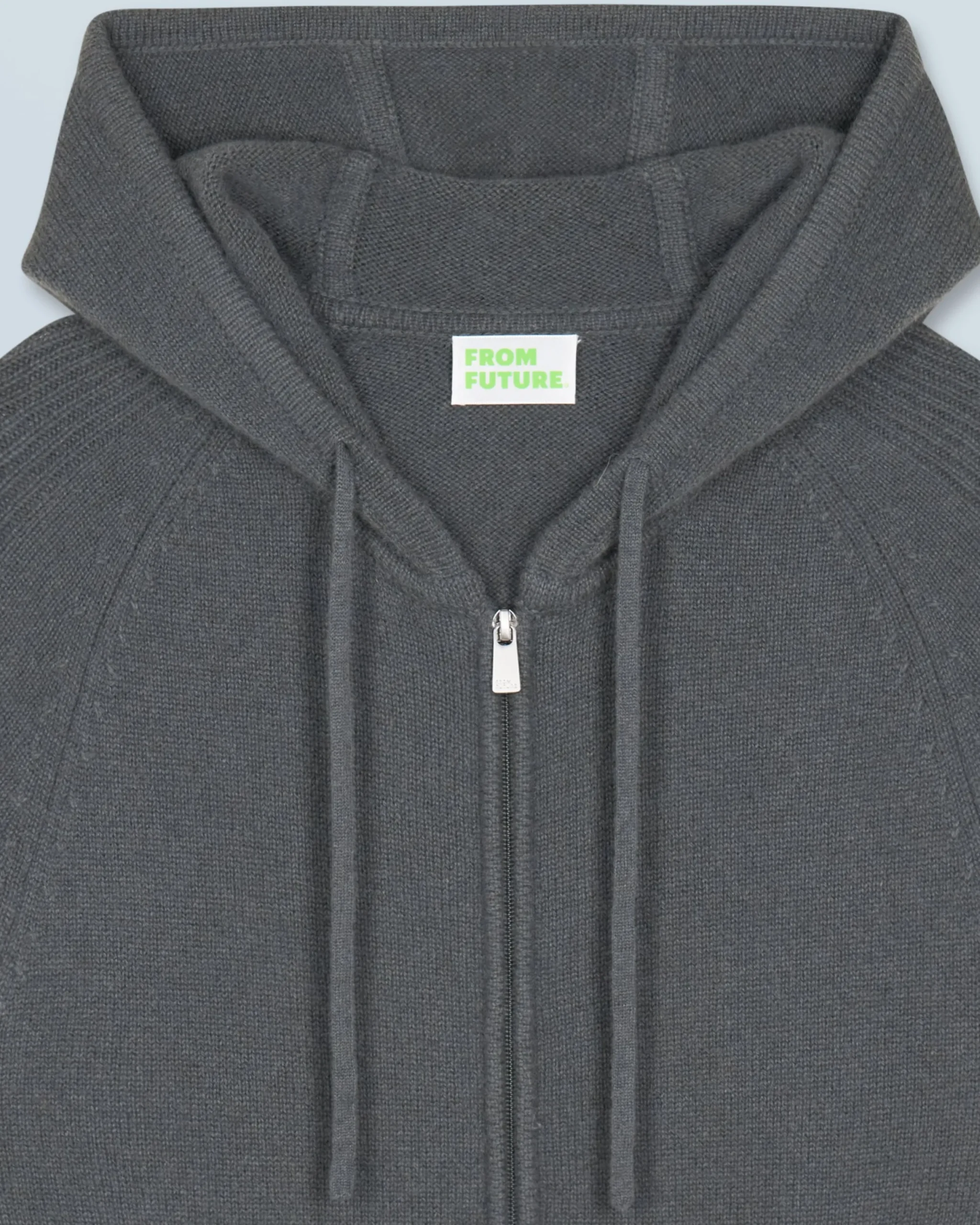 FROM FUTURE Pull Hoodie Zippé LavaGrey Cheap