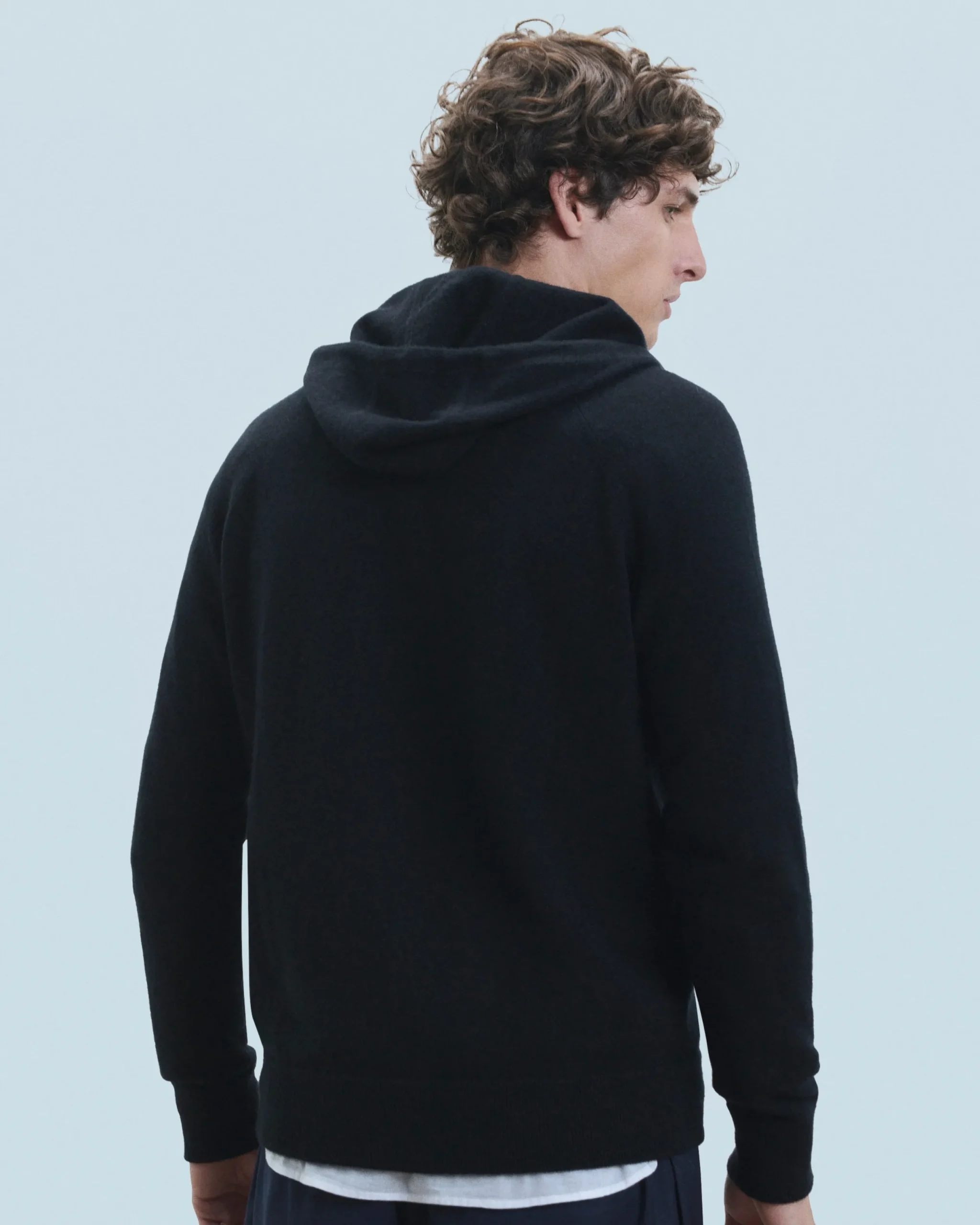 FROM FUTURE Pull Hoodie Zippé Basique Kaki New