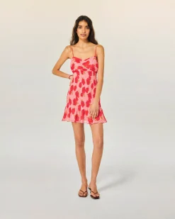 FROM FUTURE Robe Courte Bretelle Ellie HotRoses Outlet