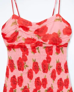 FROM FUTURE Robe Courte Bretelle Ellie HotRoses Outlet