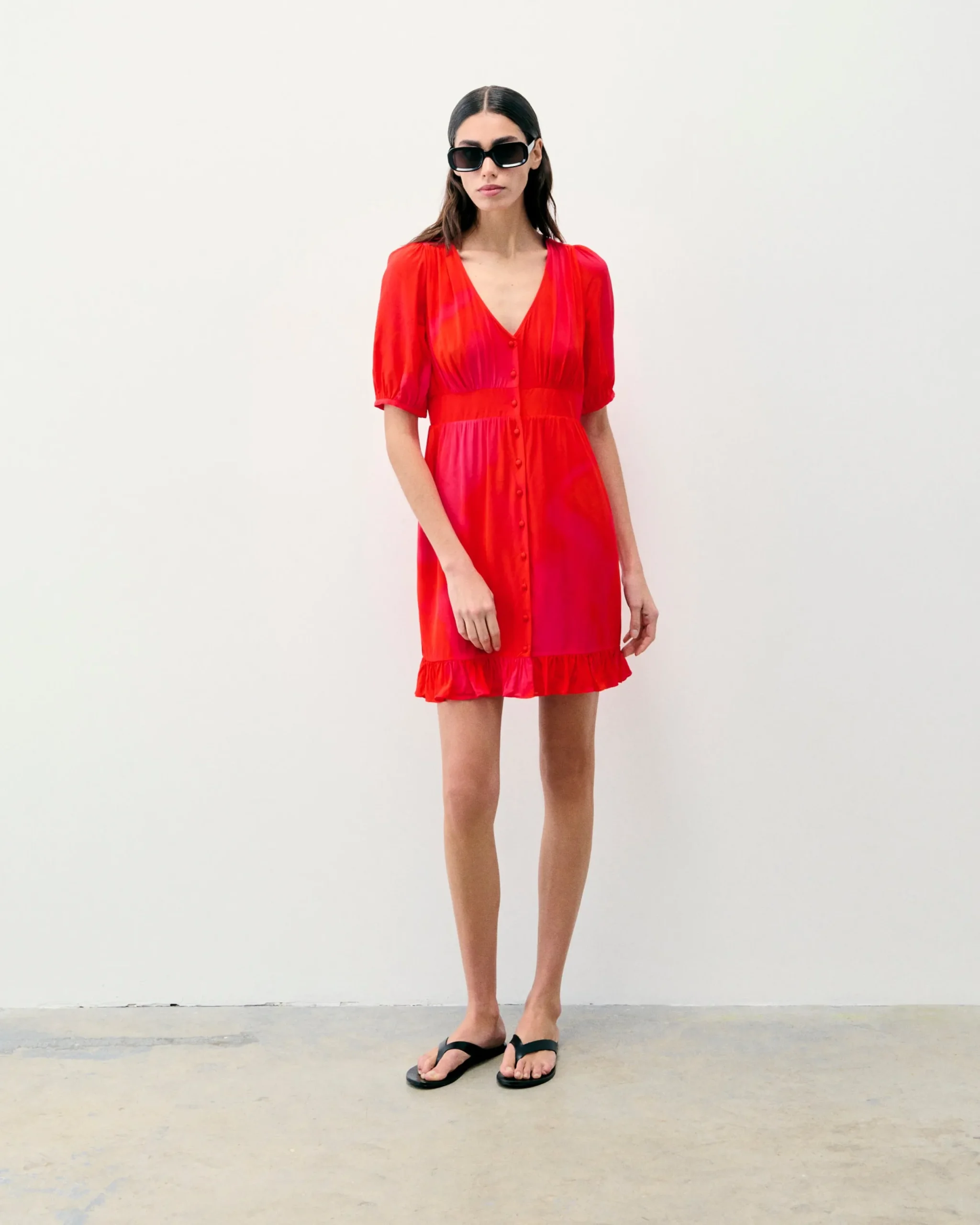 FROM FUTURE Robe Courte Manche Courte Déborah UtopicPink Outlet
