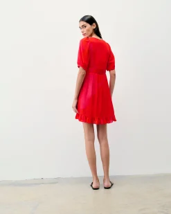 FROM FUTURE Robe Courte Manche Courte Déborah UtopicPink Outlet
