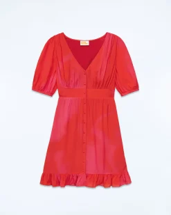 FROM FUTURE Robe Courte Manche Courte Déborah UtopicPink Outlet