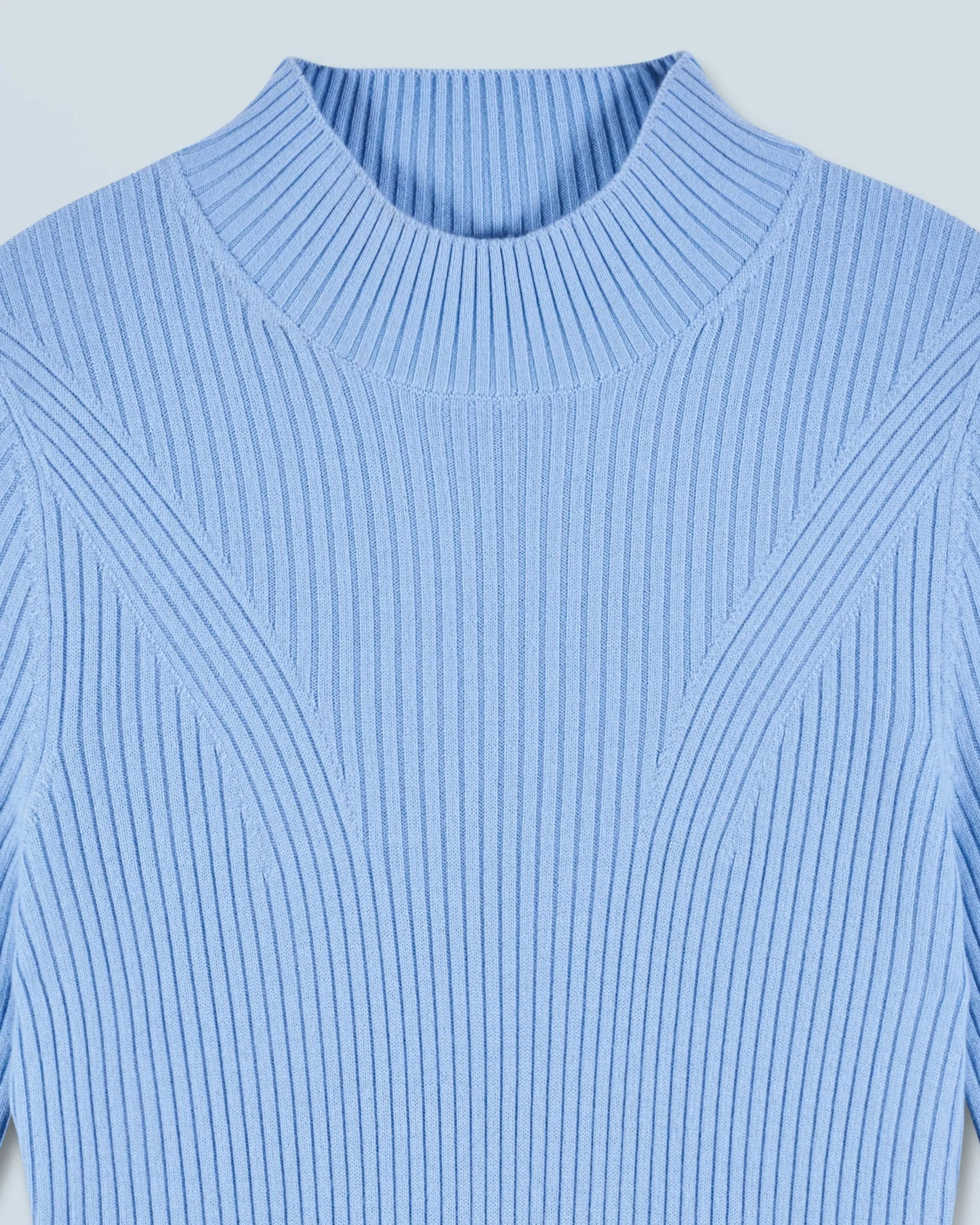 FROM FUTURE Robe Courte Manche Longue BabyBlue New