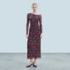 FROM FUTURE Robe Longue Asymetrique PassionateRose Store