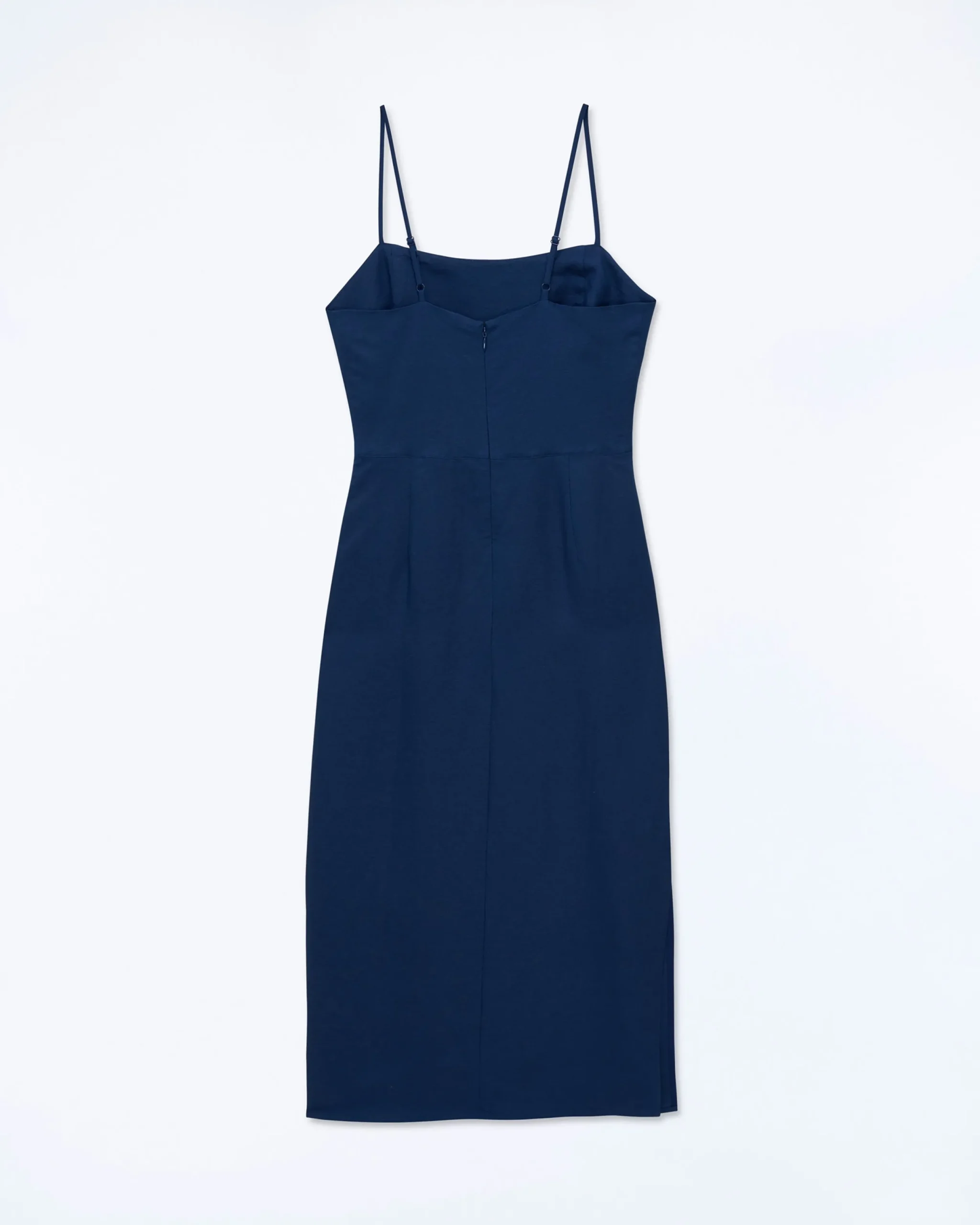 FROM FUTURE Robe Longue Bretelle Navy Store