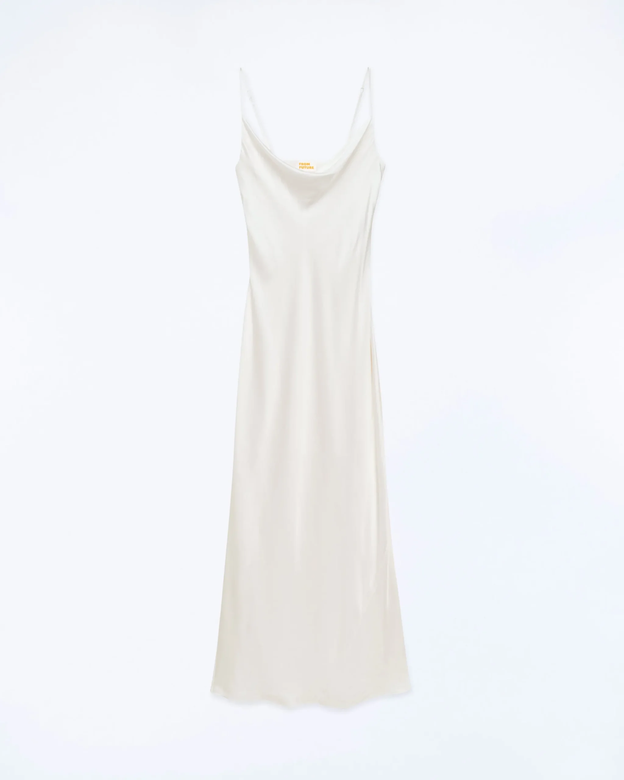 FROM FUTURE Robe Longue Bretelle Amalia Ecru Best