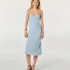 FROM FUTURE Robe Longue Bretelle Emmy BabyBlue Clearance