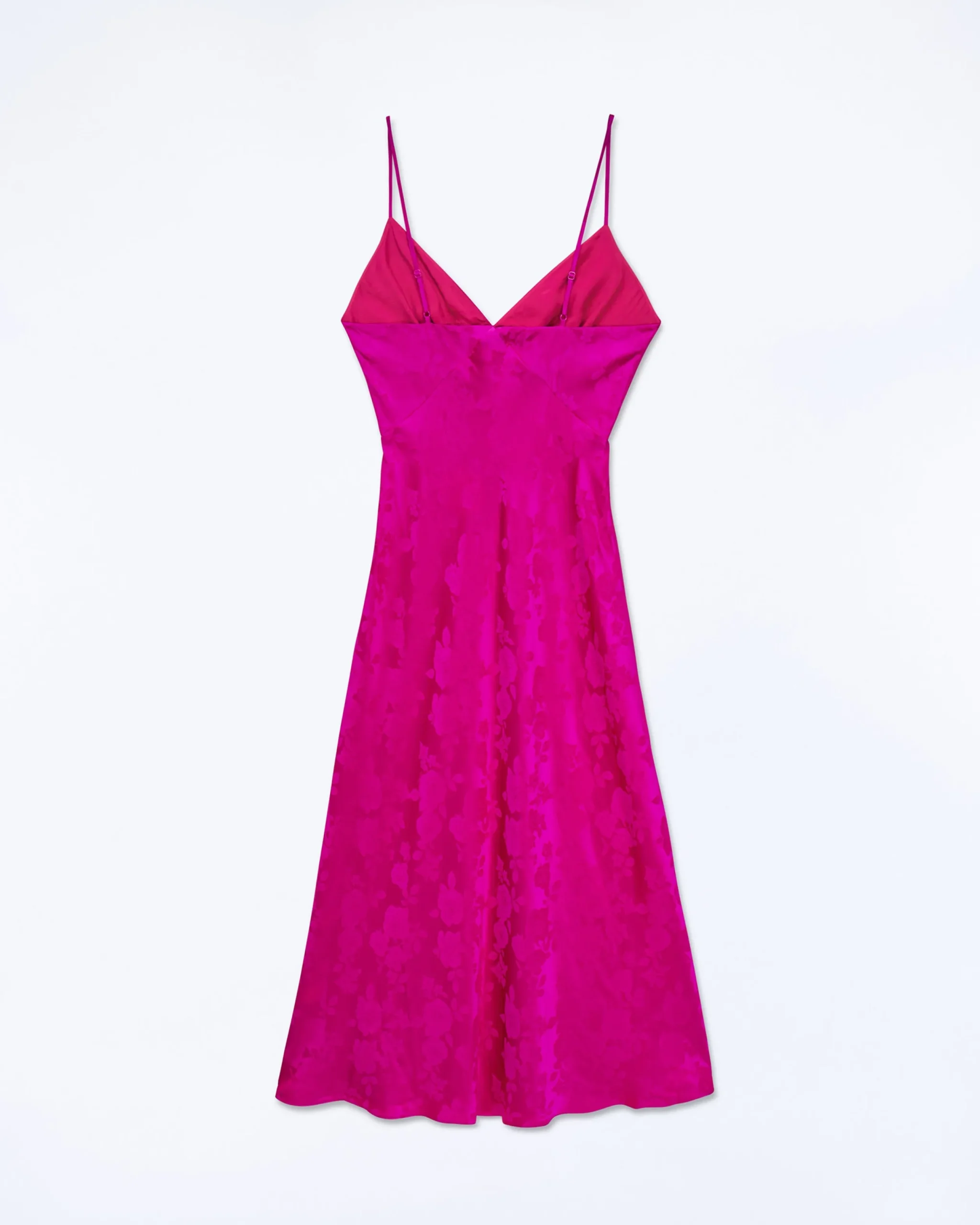 FROM FUTURE Robe Longue Bretelle Gigi RoseJacquard Clearance